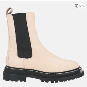 $445 New in box SANDRO COMBAT SHELSEA BOOTS SZ 35